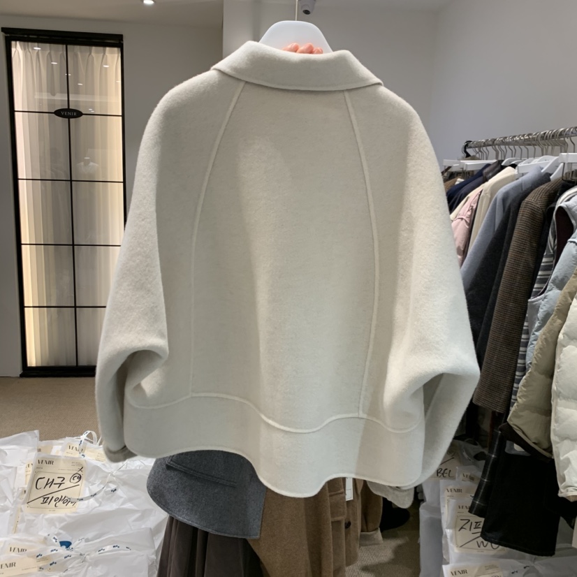 VENIR-a東大門㊣實拍女士新品熱賣25秋冬推薦職業短款大衣VENIR-a短款大衣