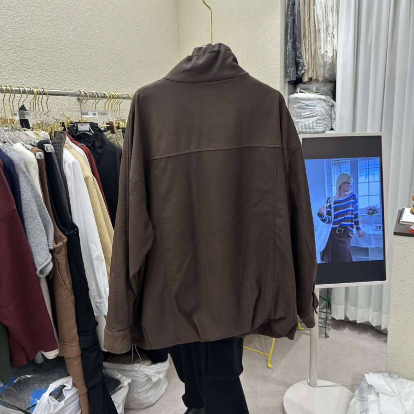 DRAWING東大門㊣代購女士新款真品推薦人氣25秋冬時尚職業夾克DRAWING夾克