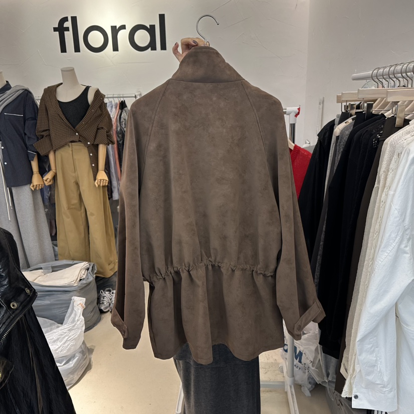 FLORAL韓國直郵㊣女士新款真品推薦休閑職業時尚熱賣夾克皮革FLORAL夾克