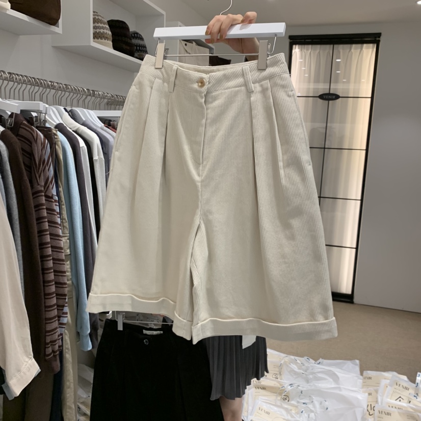 VENIR-a東大門㊣代購女裝新品推薦人氣時尚25秋冬職業短褲VENIR-a短褲圖色2
