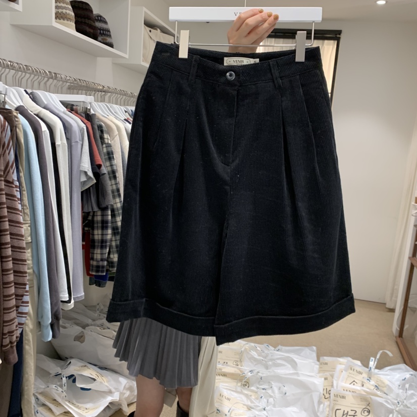 VENIR-a東大門㊣代購女裝新品推薦人氣時尚25秋冬職業短褲VENIR-a短褲圖色3