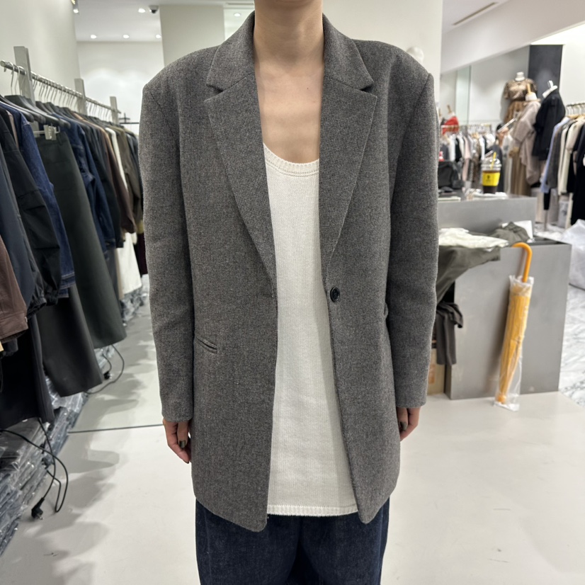 DIARRA東大門㊣代購女裝新品職業25秋冬熱賣推薦人氣夾克羊毛DIARRA夾克