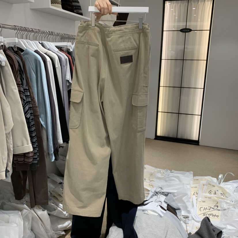 VENIR-a東大門㊣代購女裝新品25秋冬真品人氣職業熱賣休閑褲VENIR-a休閑褲