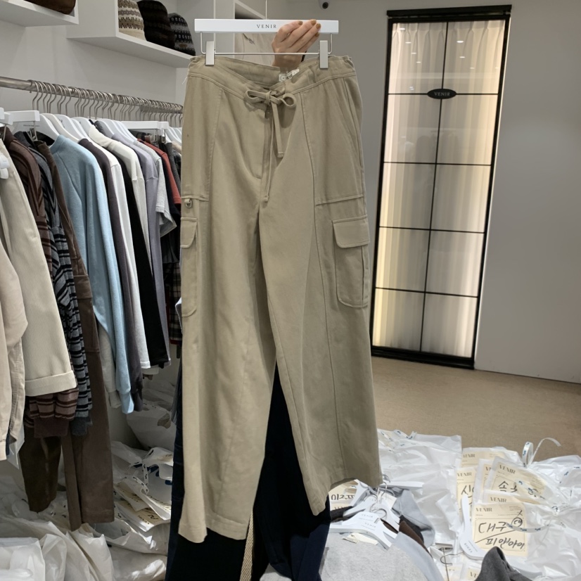 VENIR-a東大門㊣代購女裝新品25秋冬真品人氣職業熱賣休閑褲VENIR-a休閑褲圖色3