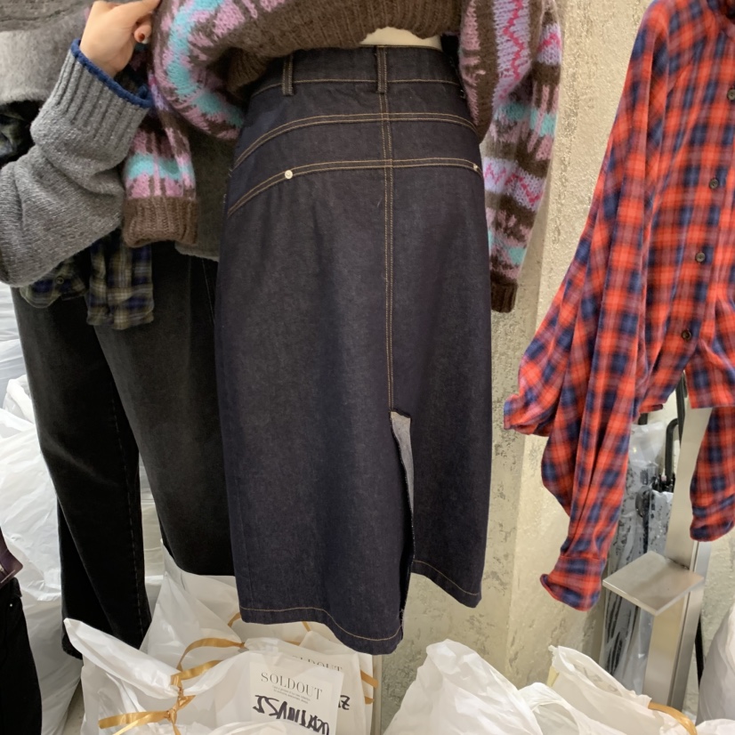 SOLD OUT東大門㊣直郵女裝新品推薦真品25秋冬半身裙中短裙SOLD OUT半身裙/中短裙