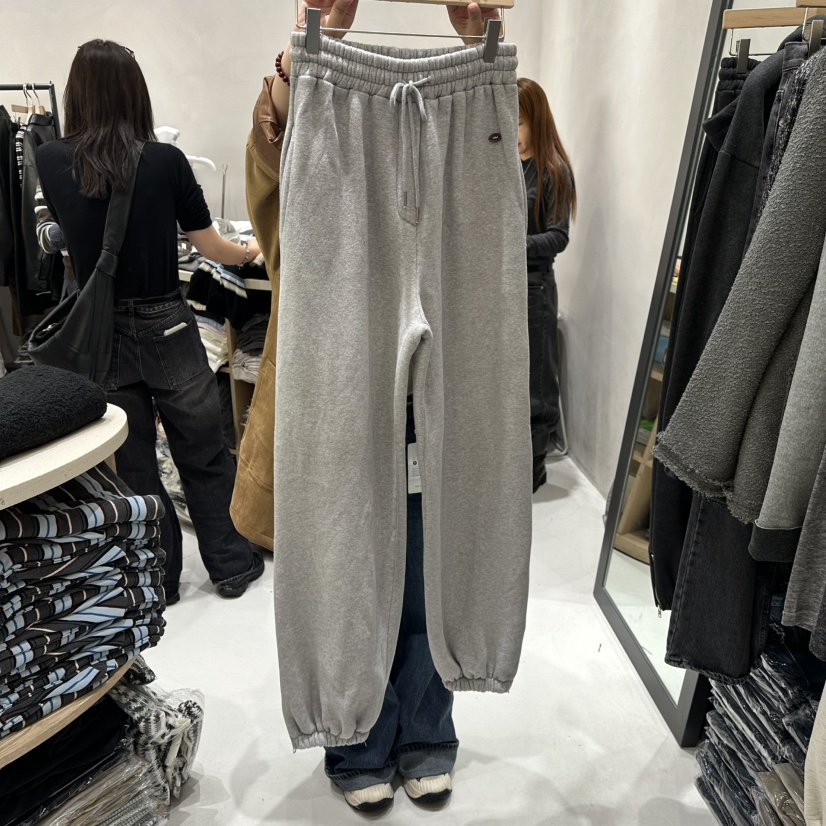 AURA東大門㊣實拍女士新品時尚人氣休閑推薦職業休閑褲拉鏈Au ra休閑褲