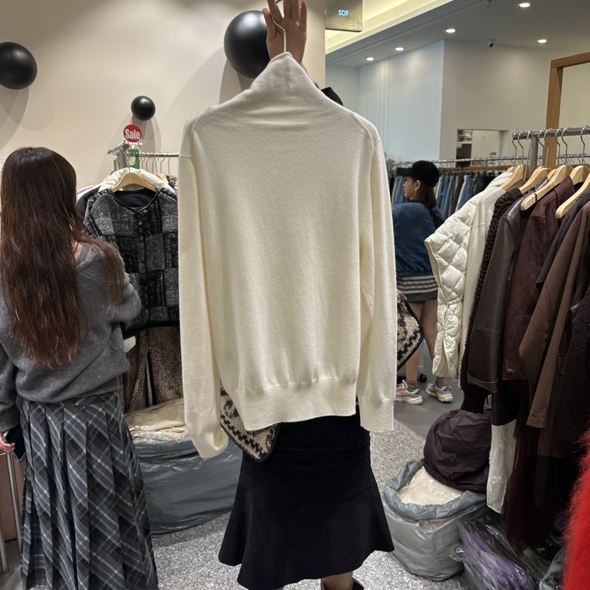 SOF東大門㊣實拍女士新品25秋冬人氣熱賣時尚真品休閑針織衫SOF針織衫