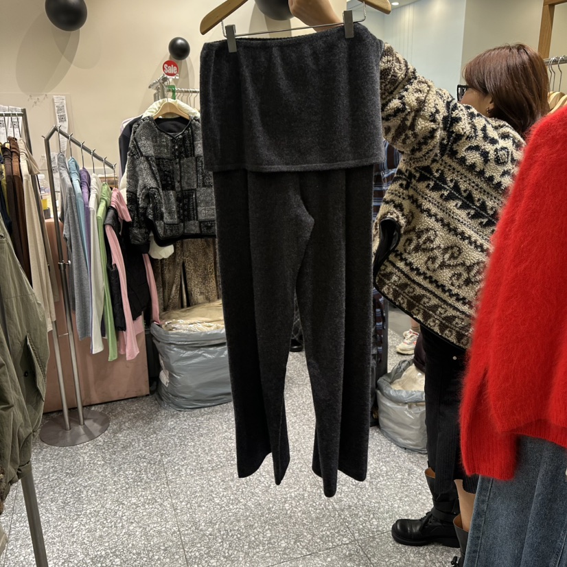 SOF韓國直郵㊣女裝新款25秋冬休閑人氣時尚職業熱賣推薦裙褲SOF裙褲