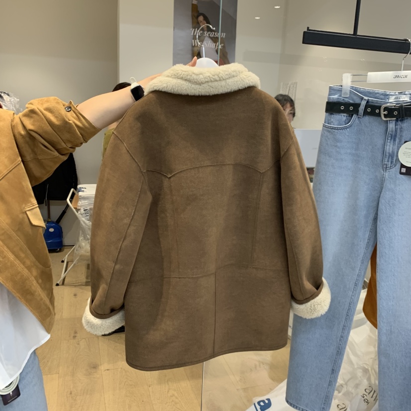 RUMIRU/AWEAR韓國代購㊣女裝新款推薦職業人氣真品夾克兩面awear/RUMIRU夾克