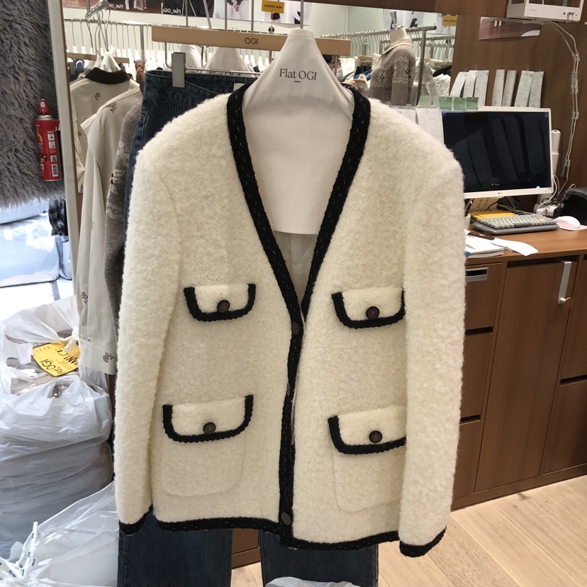 OGI東大門㊣直郵女裝新款職業推薦真品人氣25秋冬時尚休閑夾克FLat OGI夾克圖色2