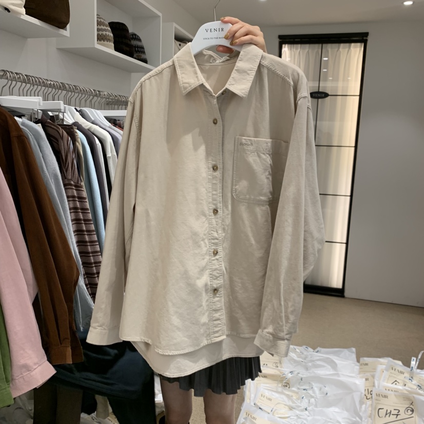 VENIR-a東大門㊣直郵女士新品熱賣職業真品休閑襯衫蕾絲衫VENIR-a襯衫/蕾絲衫圖色5