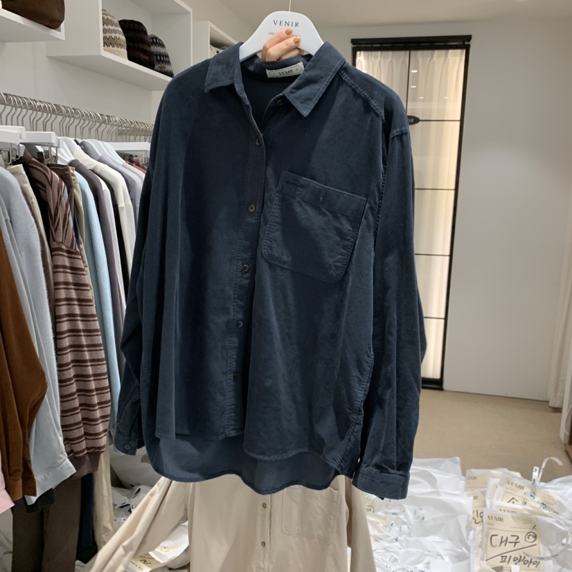 VENIR-a東大門㊣直郵女士新品熱賣職業真品休閑襯衫蕾絲衫VENIR-a襯衫/蕾絲衫圖色6