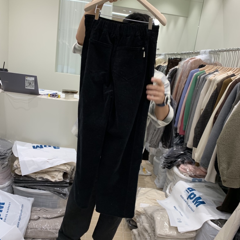 AMY GRACE韓國直郵㊣女裝新品推薦休閑真品人氣休閑褲棉質AMY GRACE休閑褲