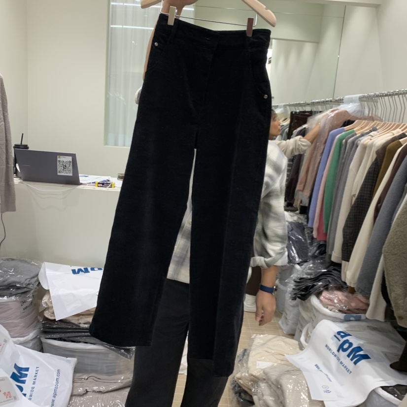 AMY GRACE韓國直郵㊣女裝新品推薦休閑真品人氣休閑褲棉質AMY GRACE休閑褲圖色1