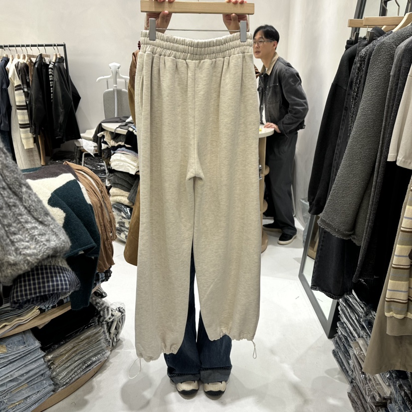 AURA韓國直郵㊣女裝新品職業人氣25秋冬推薦休閑休閑褲條紋Au ra休閑褲
