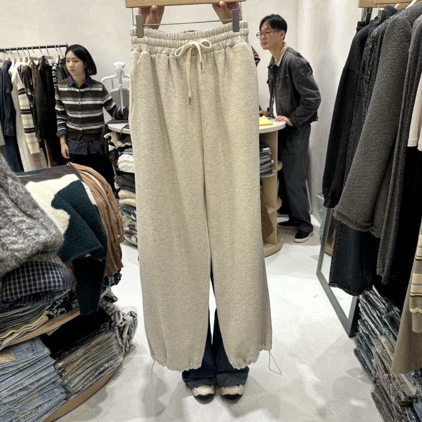 AURA韓國直郵㊣女裝新品職業人氣25秋冬推薦休閑休閑褲條紋Au ra休閑褲