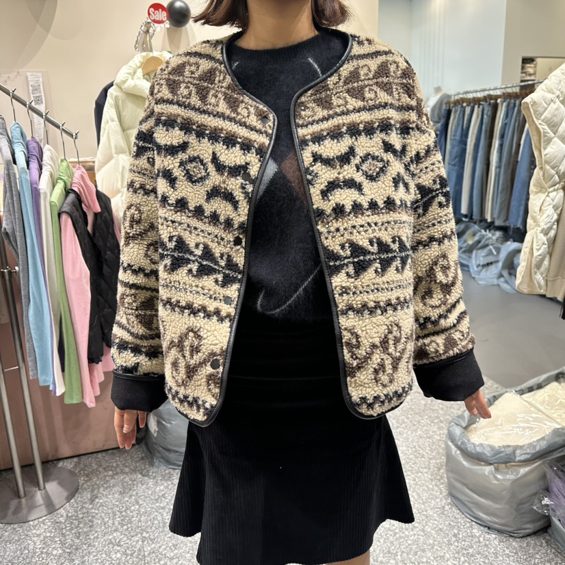 SOF東大門㊣直郵女裝新款休閑真品時尚推薦熱賣25秋冬夾克填充絨SOF夾克