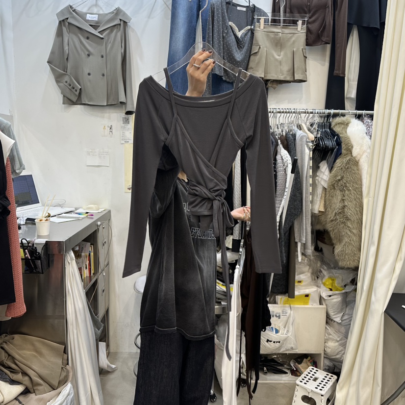 BILLION-L東大門㊣實拍女士新款人氣職業休閑推薦套裝兩件套BILLION-L套裝圖色2