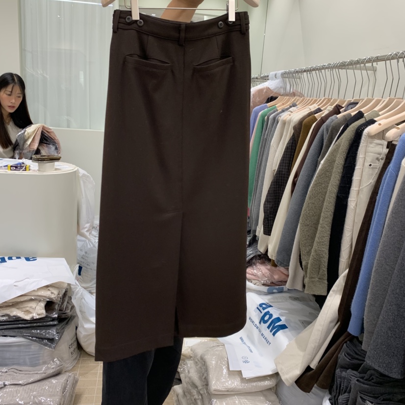 AMY GRACE韓國代購㊣女士新款熱賣職業真品半身裙中短裙直筒AMY GRACE半身裙/中短裙