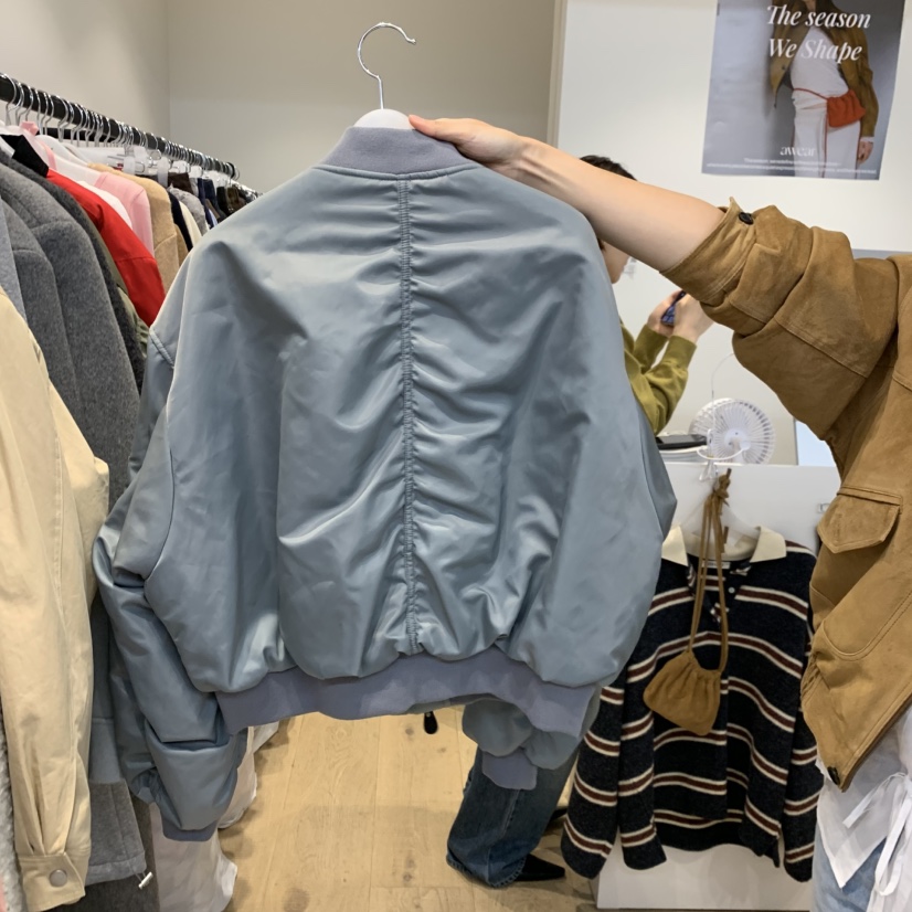 RUMIRU/AWEAR韓國代購㊣女士新款真品推薦職業休閑夾克夾棉awear/RUMIRU夾克