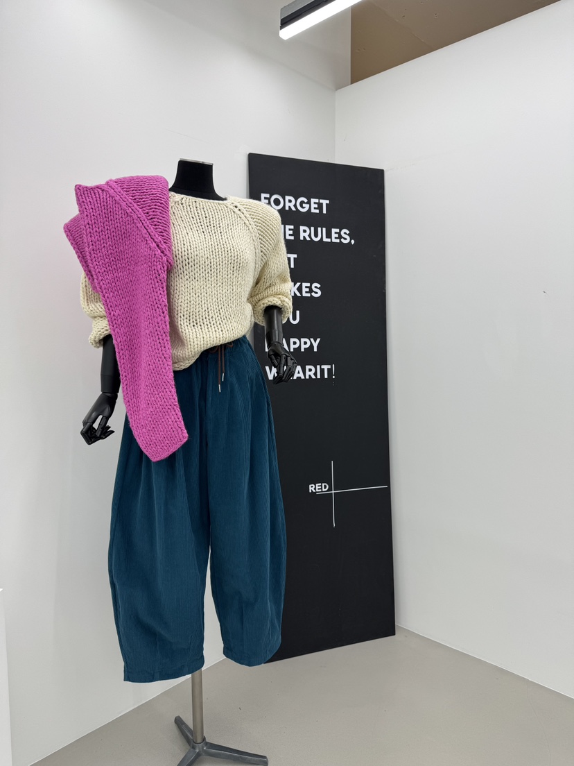 RED-A東大門㊣代購女裝新品休閑推薦真品人氣毛衣手工制作RED-A毛衣