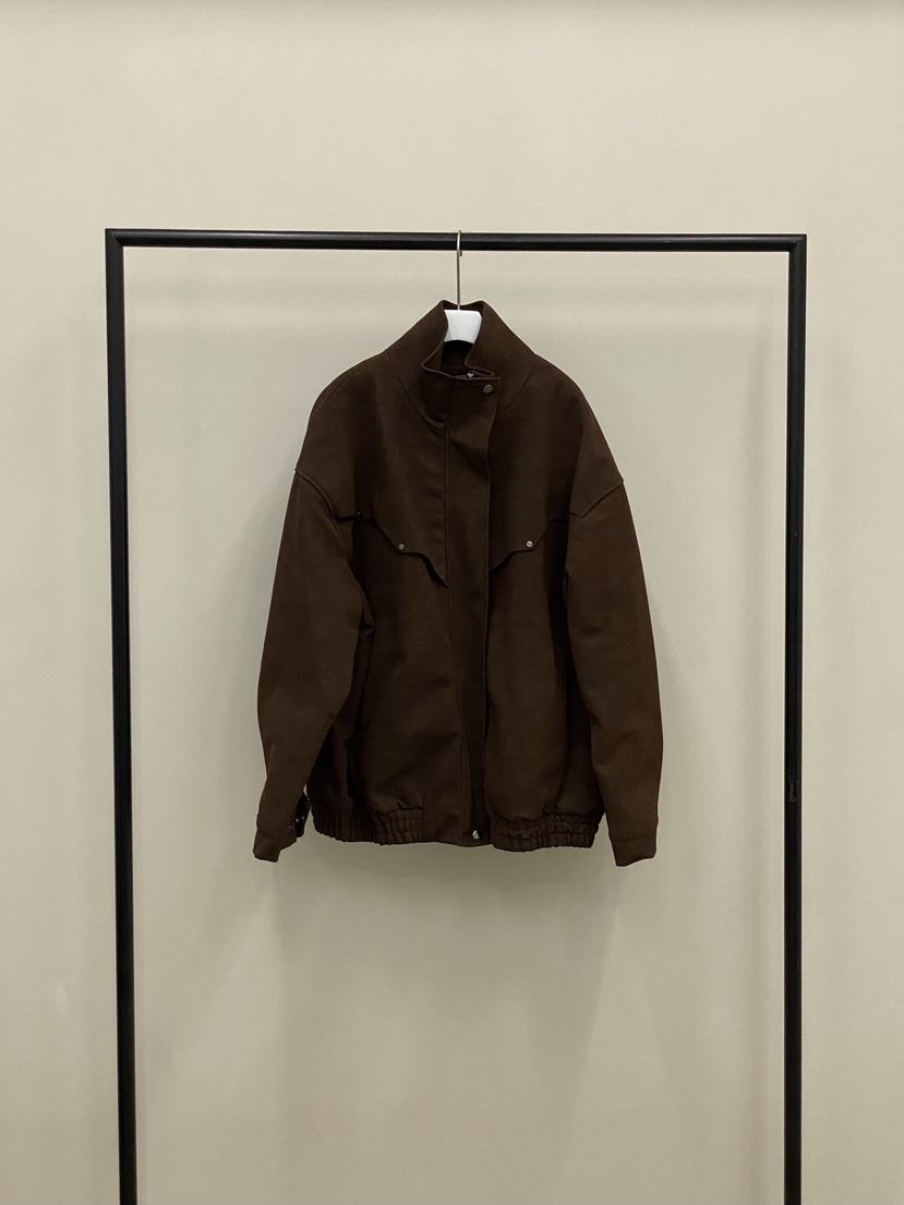 MUCH MORE東大門㊣代購女裝新品職業人氣真品休閑夾克絨面革MUCH MORE夾克圖色3