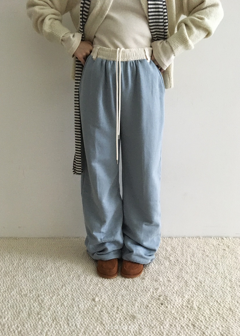 BY CHAPTER東大門㊣直郵女士新品熱賣職業人氣推薦休閑褲絎縫BY Chapter休閑褲