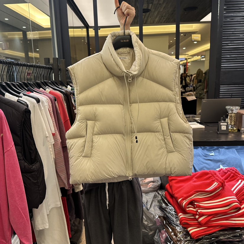 LE ETOILE東大門㊣實拍女士新品人氣時尚職業馬甲填充鴨絨LE ETOILE馬甲圖色2