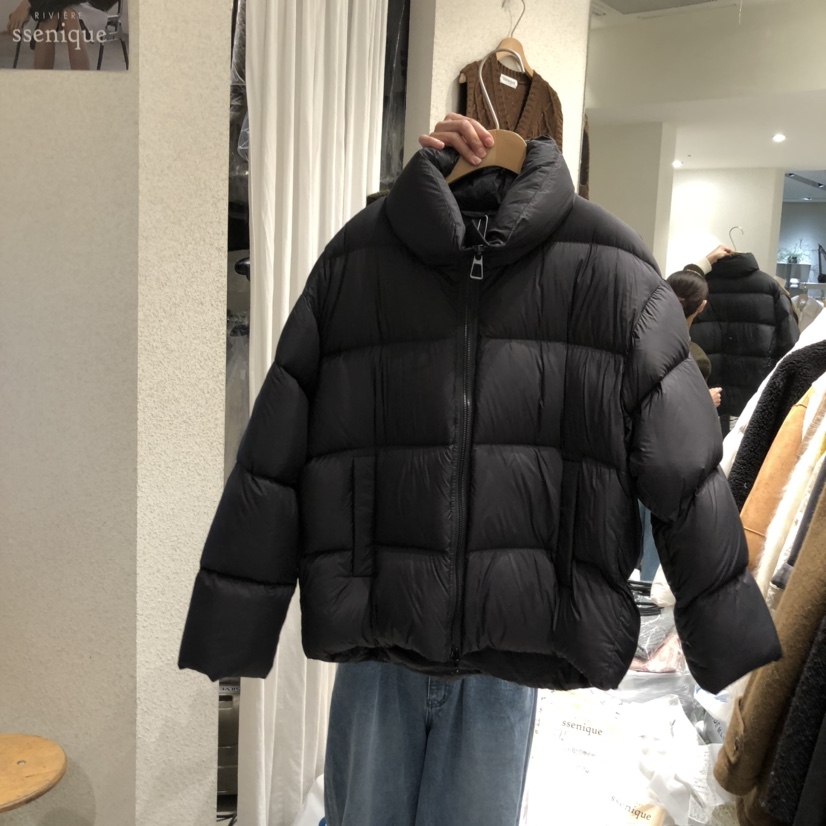 SSEMIENNE東大門㊣代購女裝新品職業人氣休閑短款羽絨服鴨絨SSENIQUE短款羽絨服圖色2