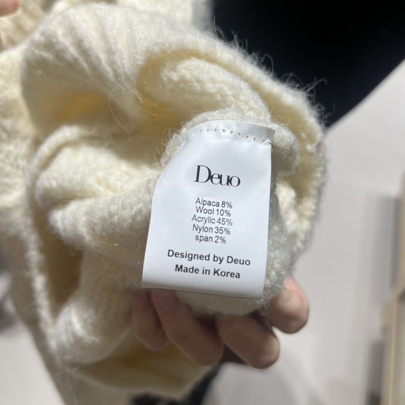 DEUO東大門㊣代購女裝新款25秋冬時尚熱賣推薦人氣休閑毛衣DEUO毛衣