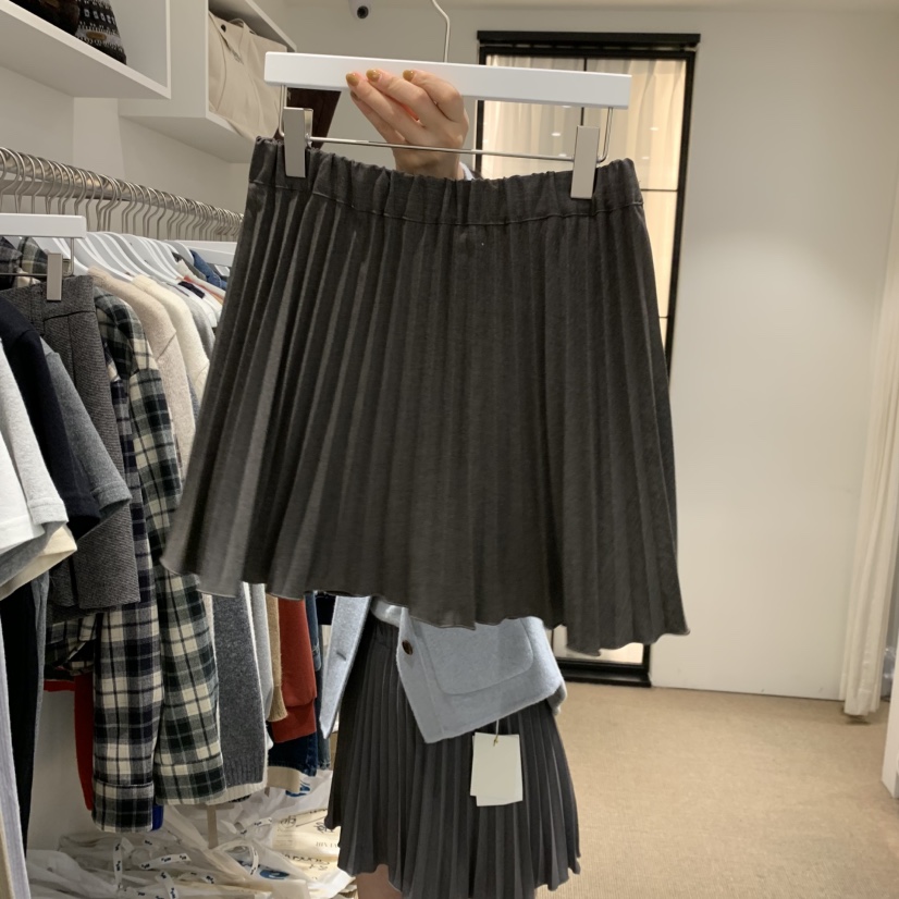 VENIR-a韓國代購㊣女士新品職業25秋冬推薦時尚休閑人氣短裙VENIR-a短裙