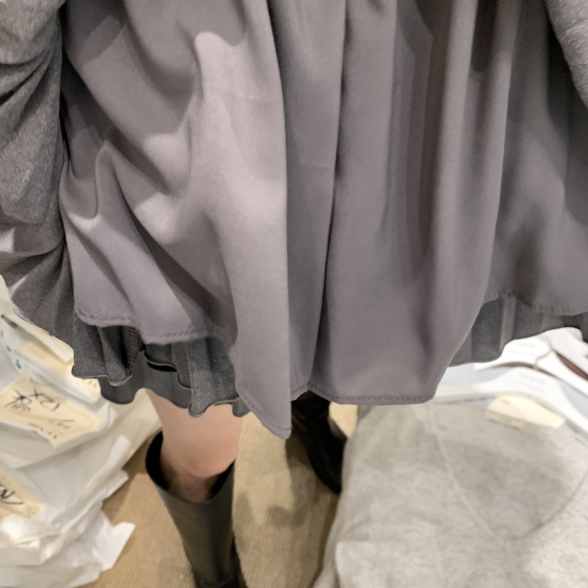 VENIR-a韓國代購㊣女士新品職業25秋冬推薦時尚休閑人氣短裙VENIR-a短裙