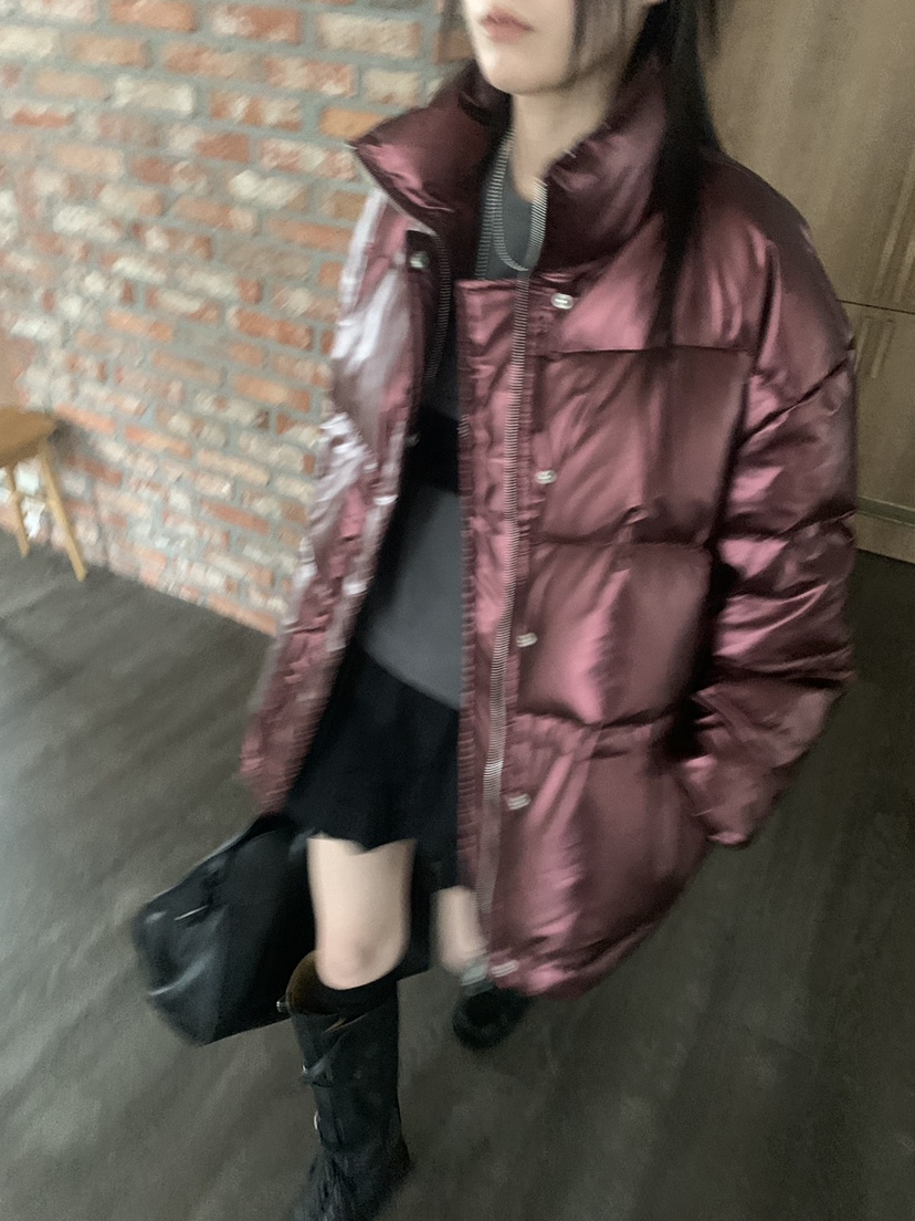 GAMDONG東大門㊣實拍女裝新品休閑推薦25秋冬職業短款羽絨服GAMDONG短款羽絨服