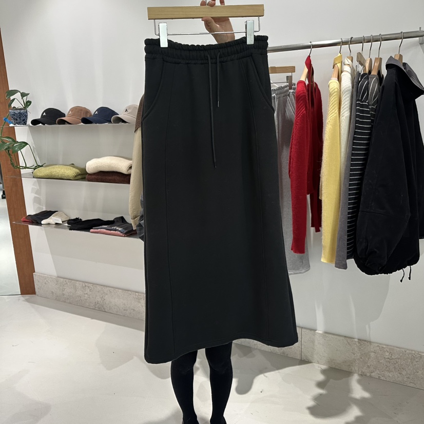 ANDMORE BUTTON東大門㊣直郵女裝新品推薦職業休閑人氣長裙ANDMORE BUTTON長裙圖色2