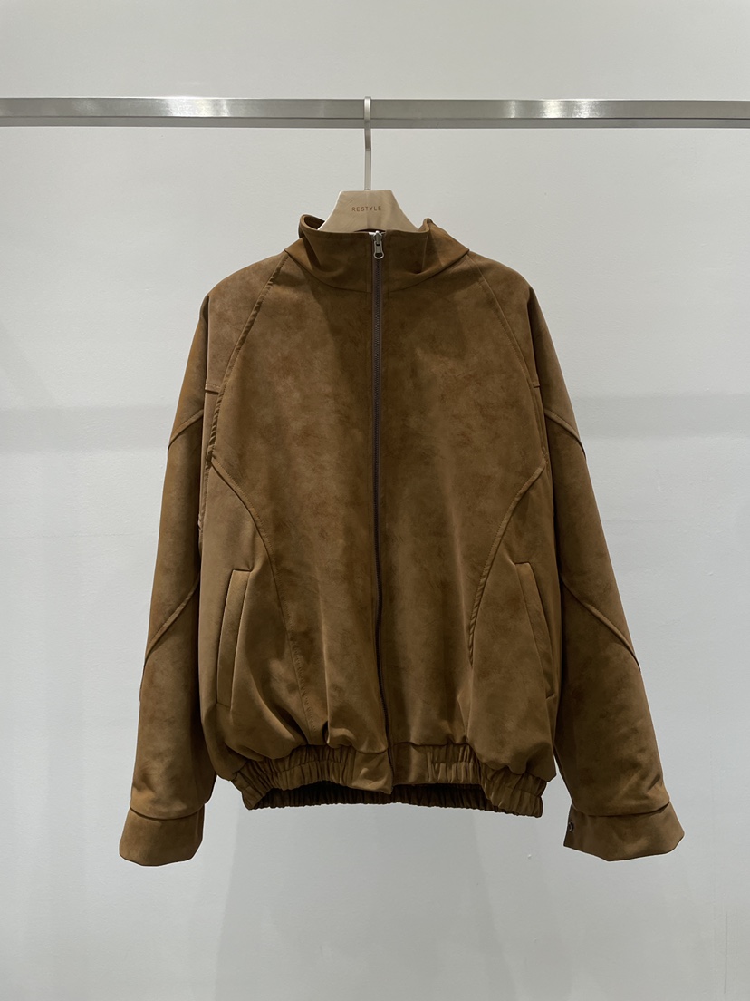 RE STYLE-Q韓國代購㊣女裝新品人氣休閑熱賣推薦夾克雙面RE STYLE夾克