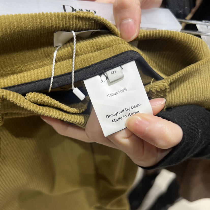 DEUO東大門㊣代購女裝新品人氣熱賣推薦職業休閑褲不含腰帶DEUO休閑褲