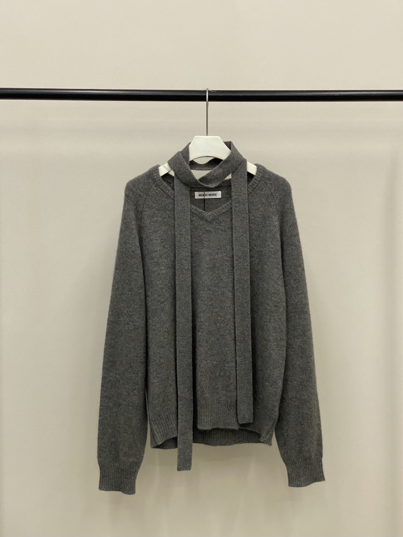 MUCH MORE東大門㊣實拍女裝新品25秋冬休閑推薦熱賣針織衫MUCH MORE針織衫圖色2