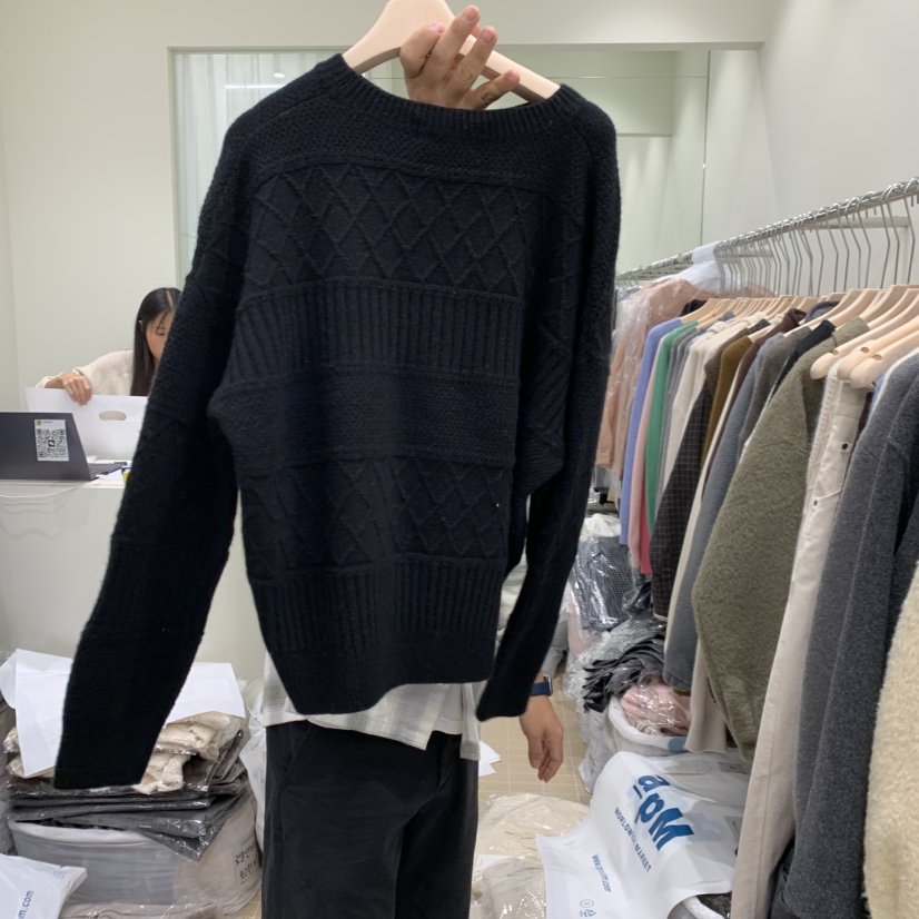 AMY GRACE東大門㊣直郵女士新款熱賣人氣25秋冬職業針織衫AMY GRACE針織衫