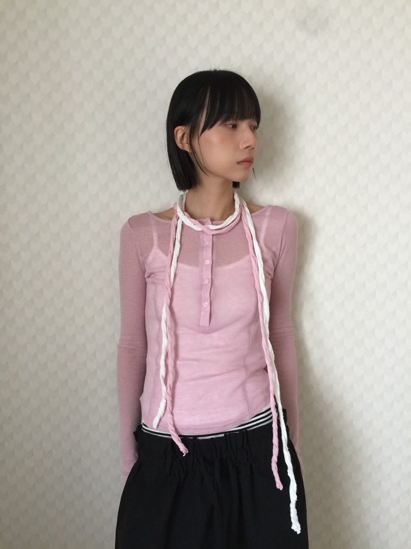 CCW東大門㊣直郵女士新品推薦真品休閑人氣熱賣時尚長袖T恤CCW--NYUNYU長袖T恤