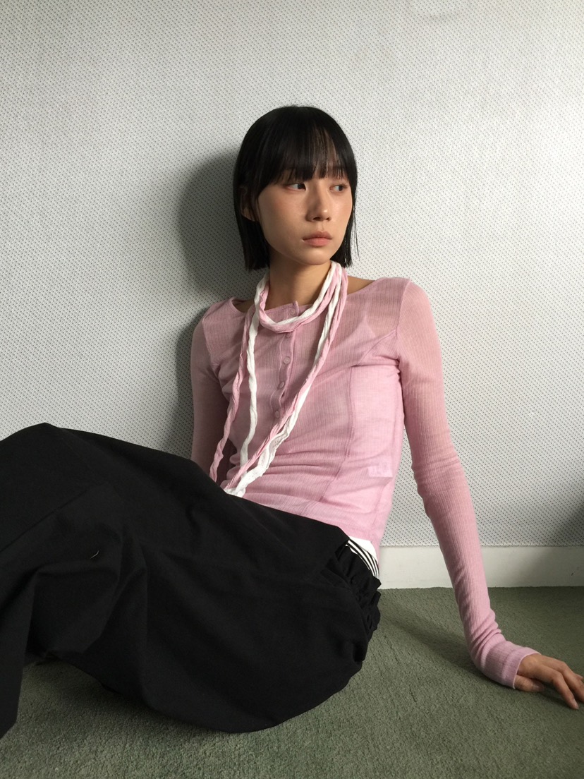 CCW東大門㊣直郵女士新品推薦真品休閑人氣熱賣時尚長袖T恤CCW--NYUNYU長袖T恤