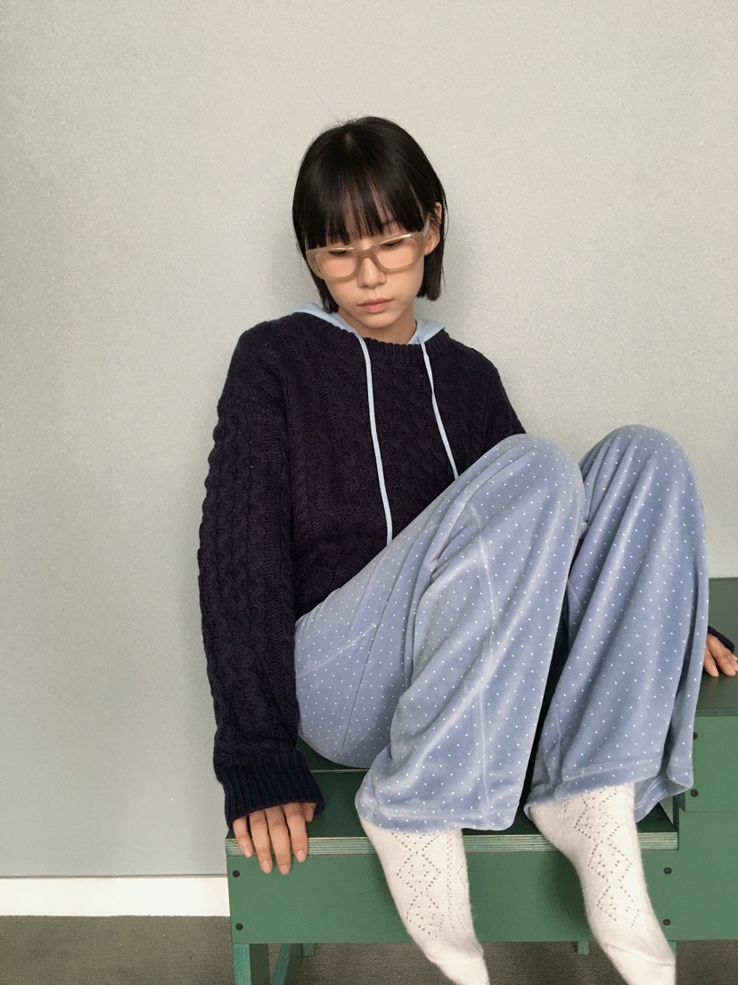 CCW韓國代購㊣女士新品推薦職業時尚人氣真品熱賣休閑休閑褲CCW--NYUNYU休閑褲