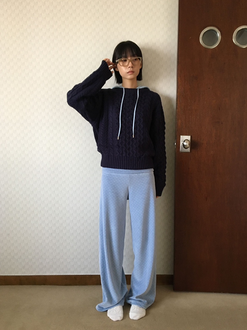 CCW韓國代購㊣女士新品推薦職業時尚人氣真品熱賣休閑休閑褲CCW--NYUNYU休閑褲