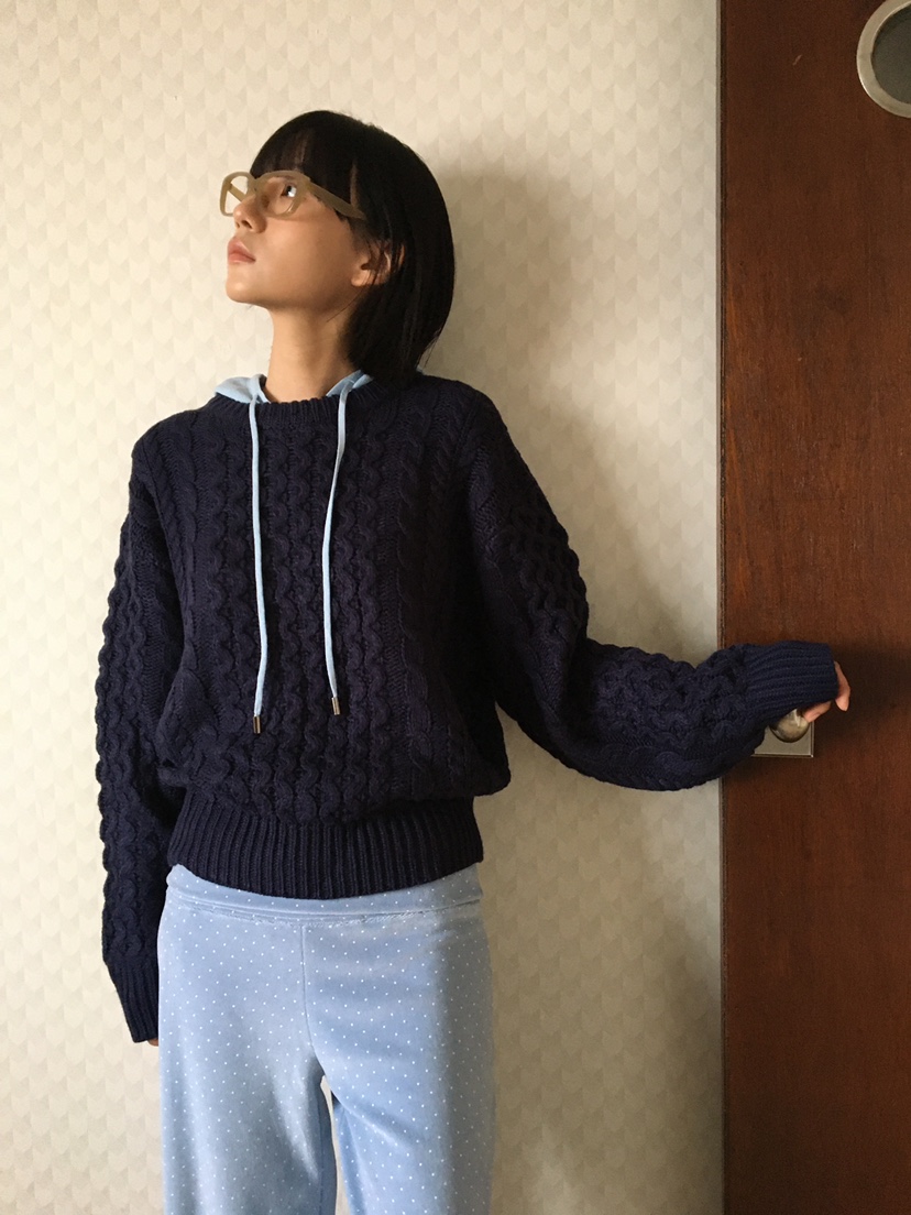 CCW韓國直郵㊣女裝新款推薦25秋冬熱賣人氣時尚職業真品針織衫CCW--NYUNYU針織衫