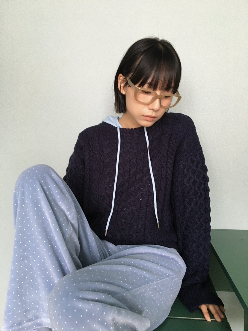 CCW韓國直郵㊣女裝新款推薦25秋冬熱賣人氣時尚職業真品針織衫CCW--NYUNYU針織衫