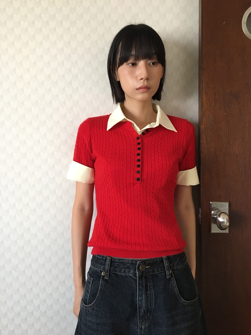 CCW韓國直郵㊣女士新款休閑職業人氣推薦25秋冬熱賣真品T恤CCW--NYUNYUT恤