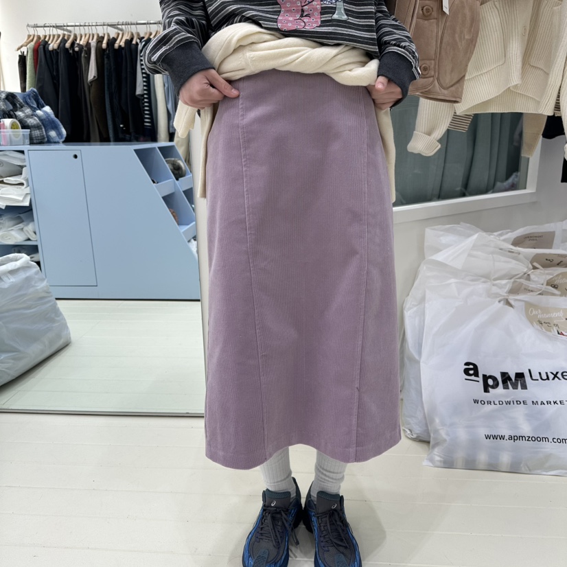 OURMOMENT東大門㊣實拍女裝新品推薦時尚25秋冬熱賣人氣長裙OURMOMENT長裙圖色4