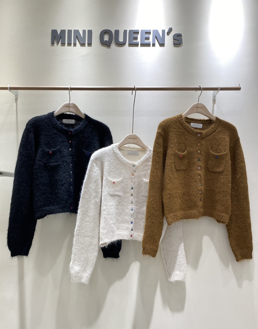 MINIQUEENS東大門㊣直郵女裝新品時尚人氣職業推薦熱賣針織衫MINIQUEENS針織衫