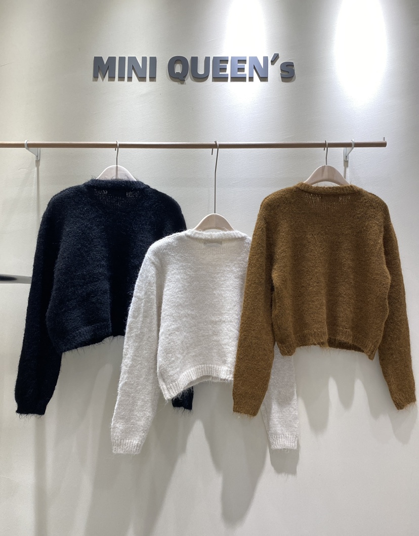 MINIQUEENS東大門㊣直郵女裝新品時尚人氣職業推薦熱賣針織衫MINIQUEENS針織衫
