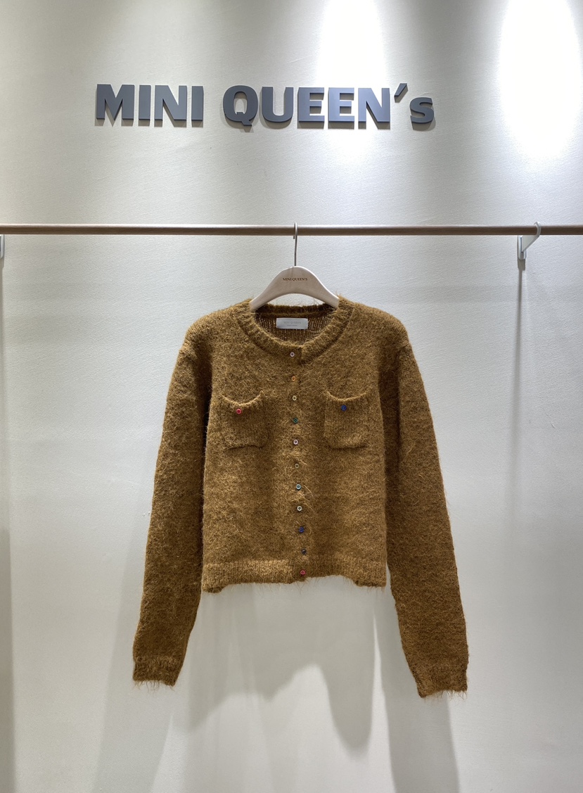 MINIQUEENS東大門㊣直郵女裝新品時尚人氣職業推薦熱賣針織衫MINIQUEENS針織衫圖色2