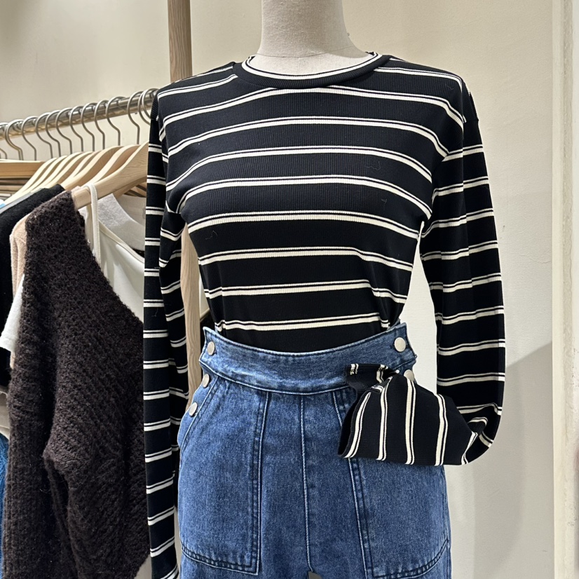 VINTAGE VIBE東大門㊣實拍女士新品推薦真品人氣時尚長袖T恤VINTAGE VIBE長袖T恤圖色3
